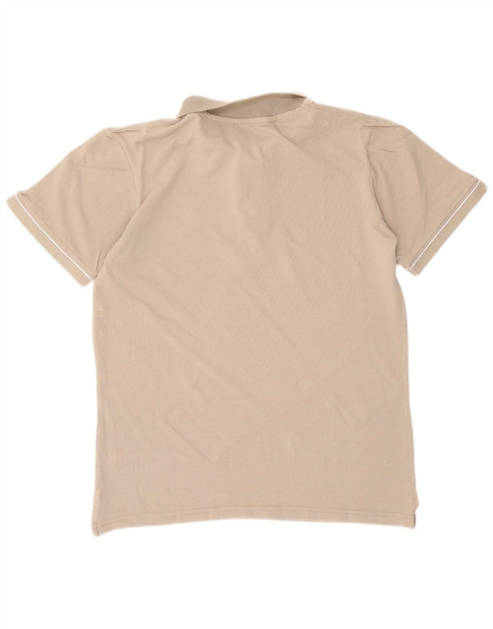 Avirex Dame Polo Shirt UK 12 Medium Grey Bomuld