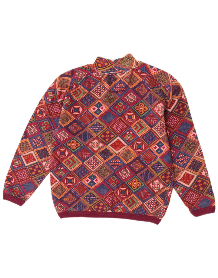American System Dame Sweatshirt Jumper UK 6 XS Flerfarvet Patchwork