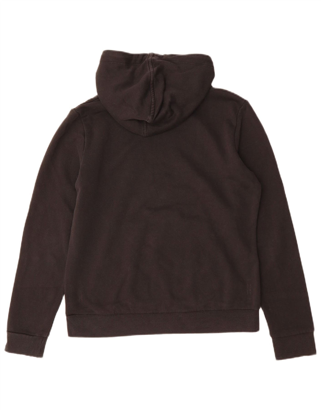 PUMA Grafisk hættetrøje til kvinder UK 16 Stor sort bomuld