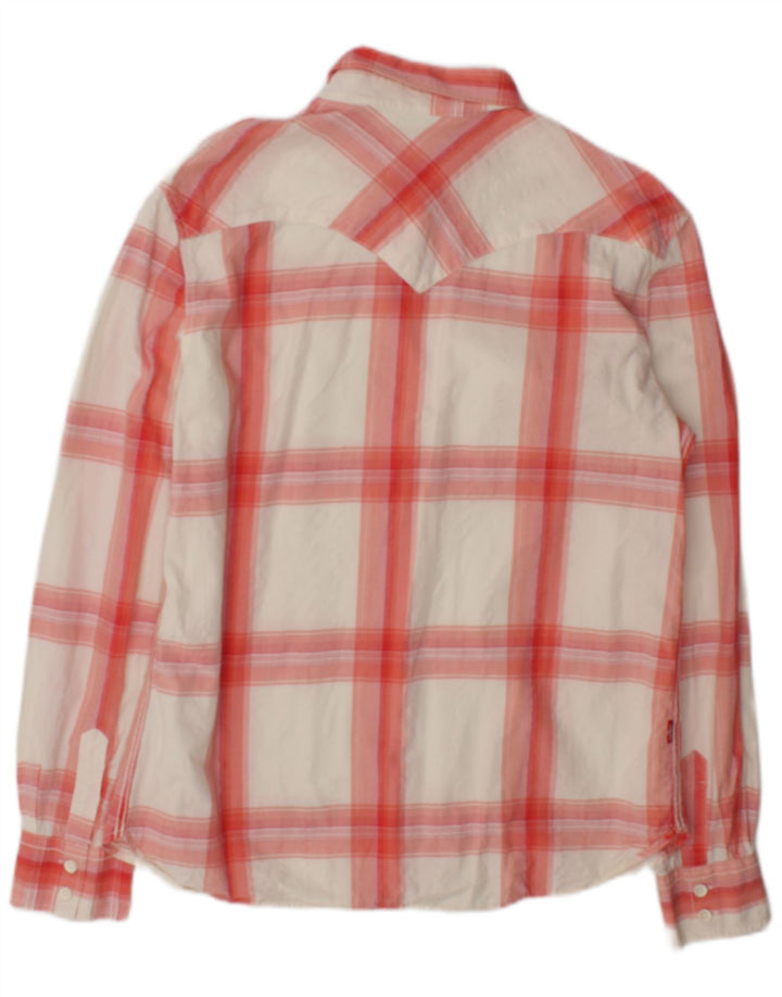 Levi's Herreskjorte Medium White Plaid