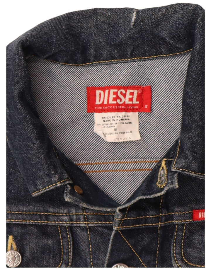 Diesel piger denimjakke 11-12 år Lille marineblå bomuld