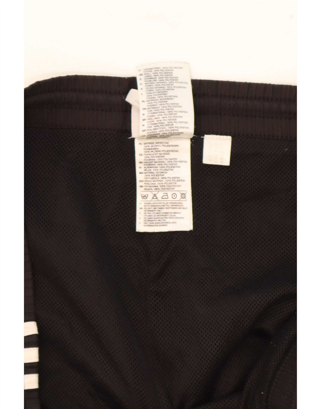 Adidas Herre Cargo Sportshorts Large Sort Polyester