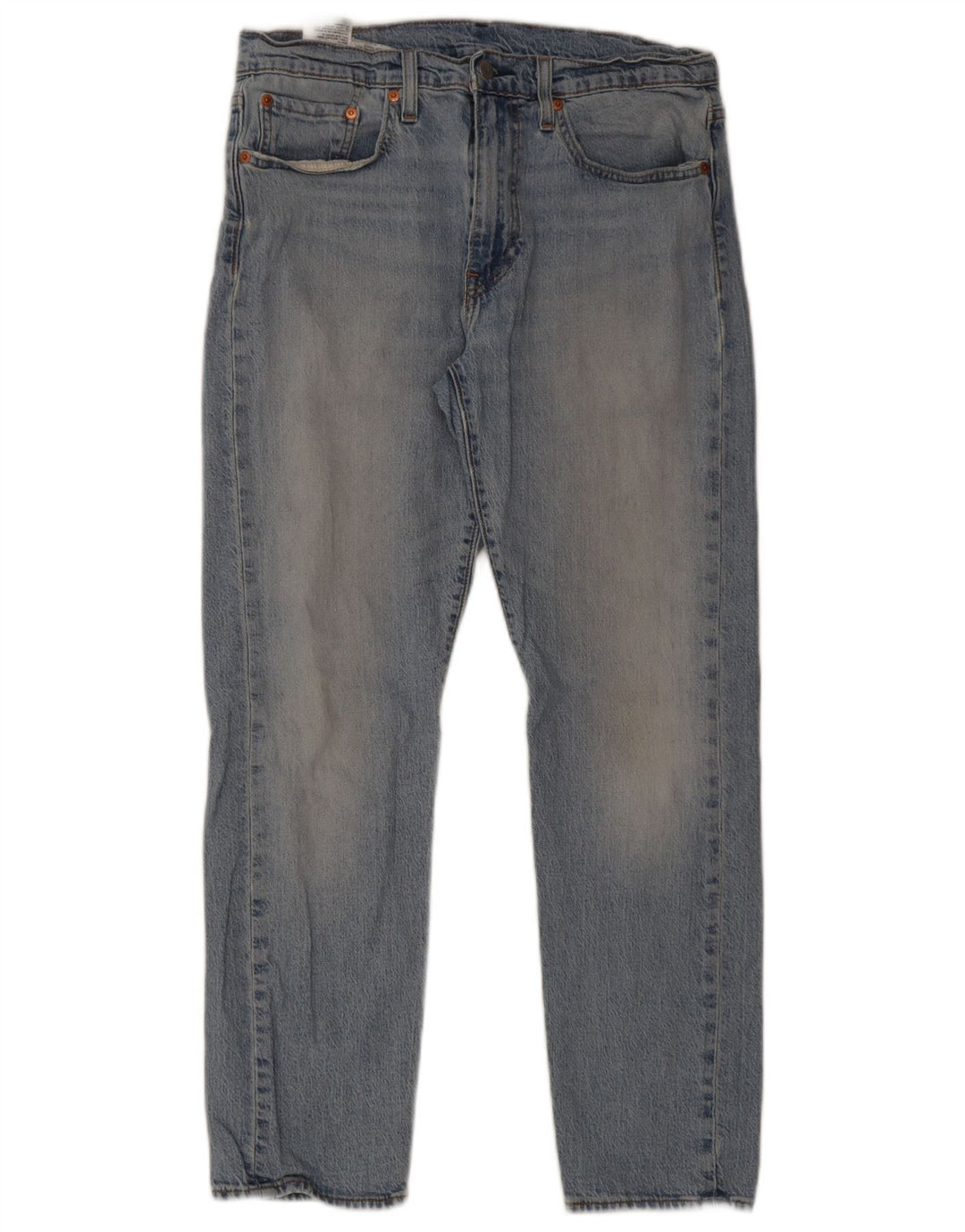 Levi's Herre 502 Straight Jeans W32 L30 Blå Bomuld