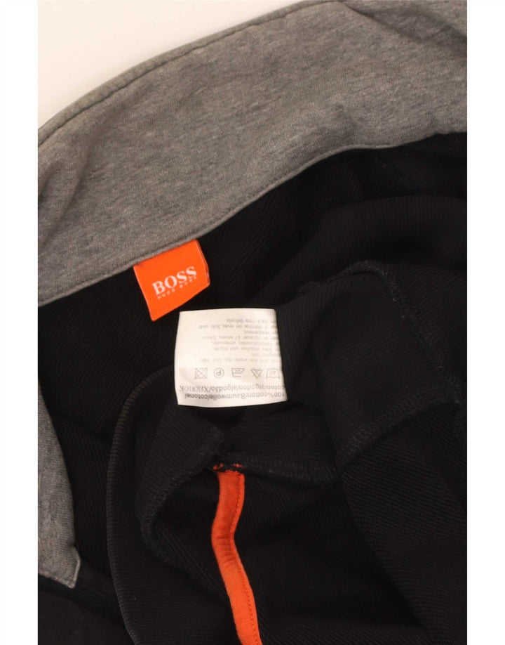 Hugo Boss Træningsdragt til mænd Top jakke 2XL Sort Colourblock Bomuld