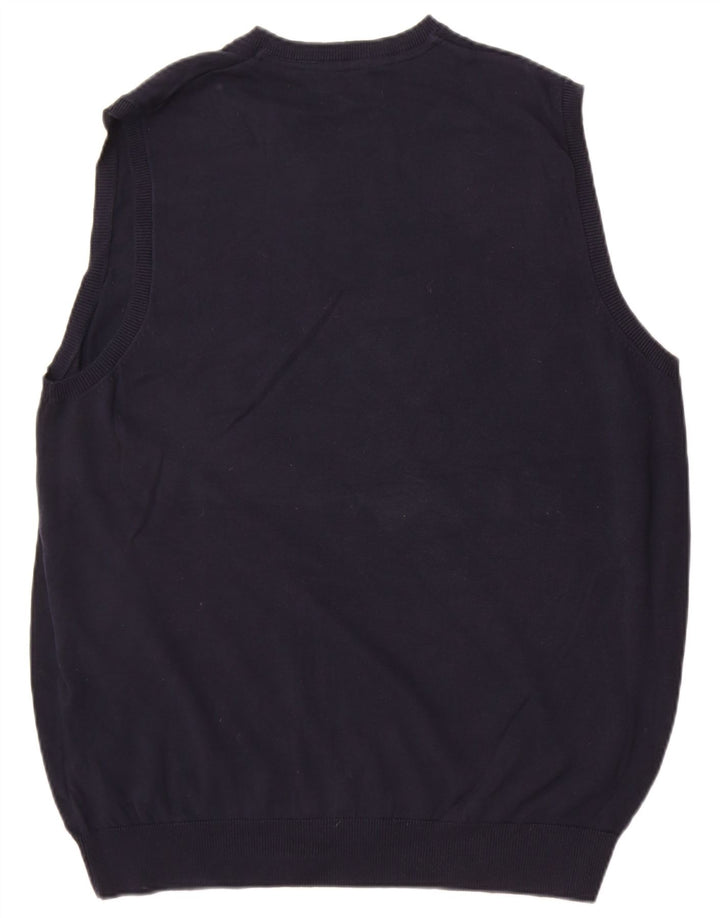 Marks & Spencer Herrevest Tank Top XL Marineblå Bomuld