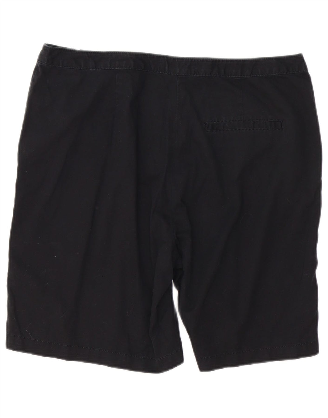 MARKS & SPENCER Chino-shorts til kvinder UK 14 Large W34 Black Bomuld