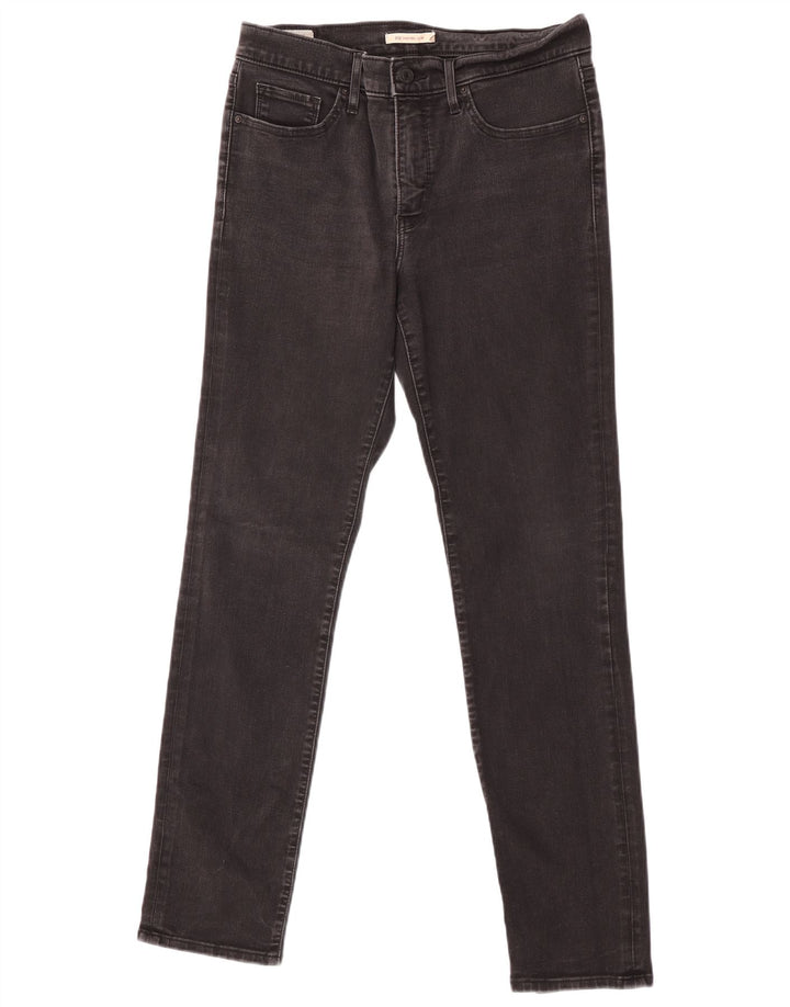Levi's Womens 312 Shaping Slim Jeans W30 L32 Sort bomuld