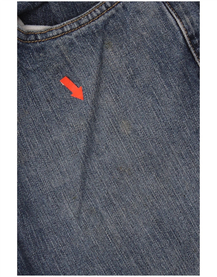 Mustang Herre Bootcut Jeans W34 L34 Blå Bomuld