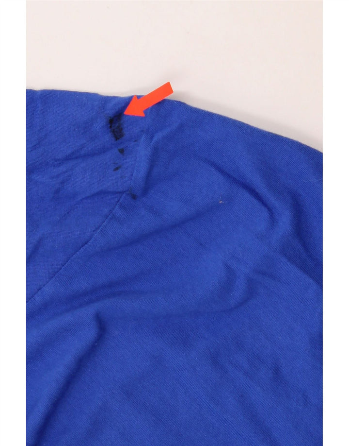 NIKE Mens Chicago Graphic T-Shirt Top Small Blue Cotton Vintage Nike and Second-Hand Nike from Messina Hembry 