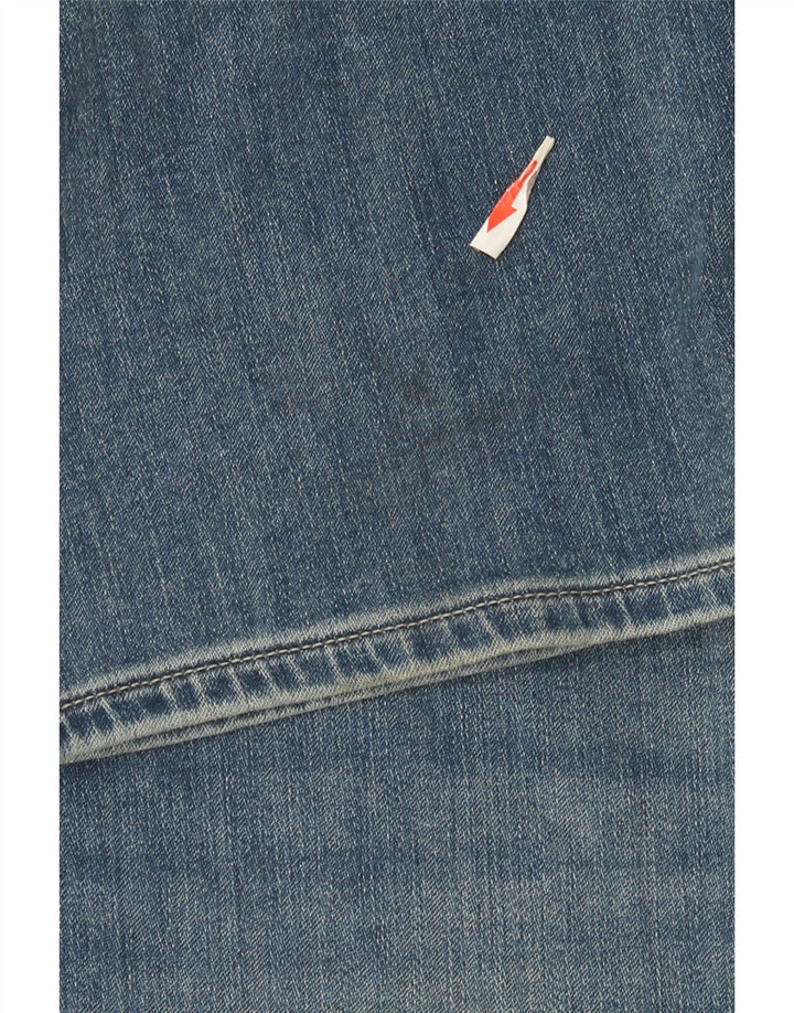 Marks & Spencer Straight Jeans til mænd W34 L31 Blå bomuld