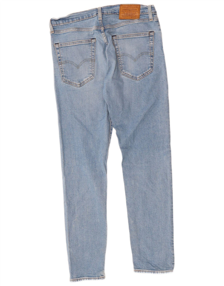 Levi's Herre 512 Slim Tapered Jeans W31 L32 Blå Bomuld