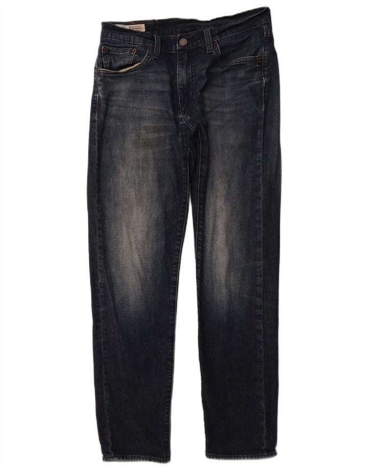 LEVI'S Herre 511 Slim Jeans W30 L30 Marineblå Bomuld