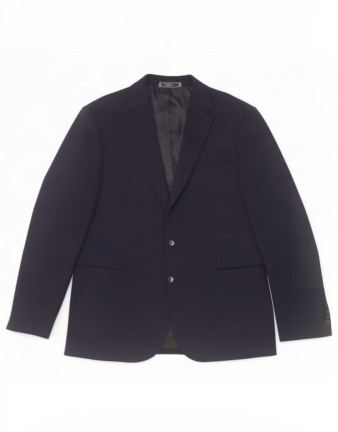 Marks & Spencer Herre 2-knaps blazerjakke UK 42 Stor marineblå polyamid