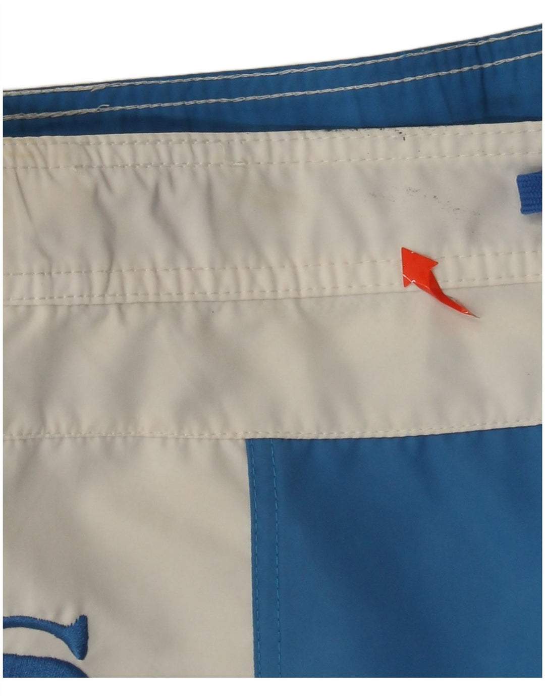 Sundek Herre grafiske svømmeshorts XL Blå Colourblock Polyester