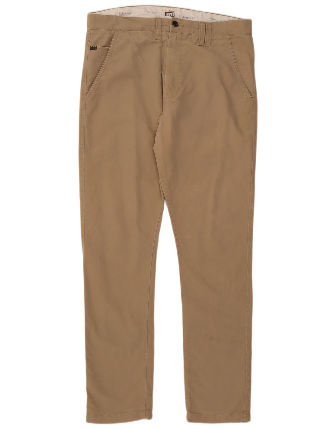 Levi's Slim Chino-bukser til mænd W37 L33 Beige