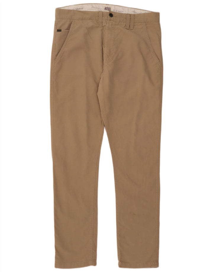 Levi's Slim Chino-bukser til mænd W37 L33 Beige