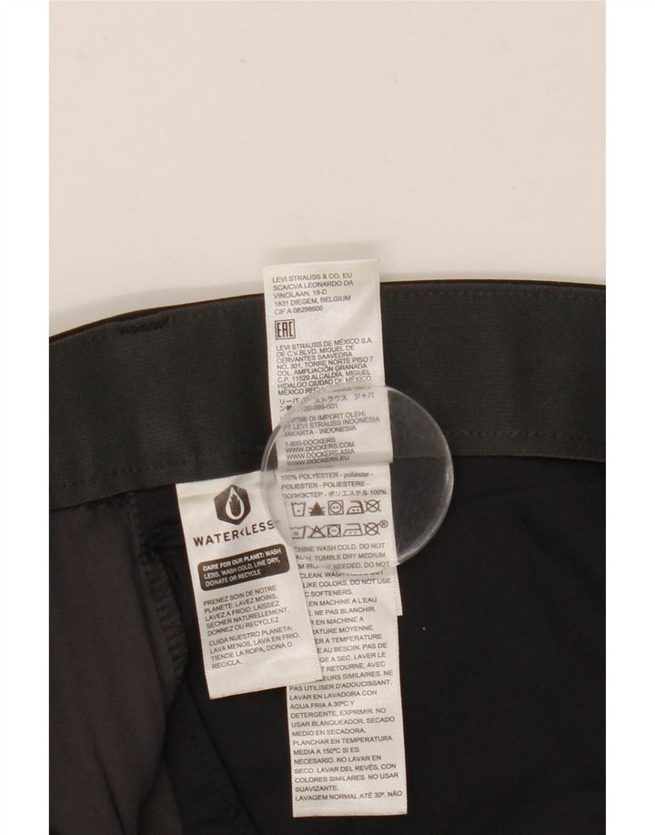 Dockers Herre Slim Tapered Chino Bukser W36 L32 Marineblå Polyester