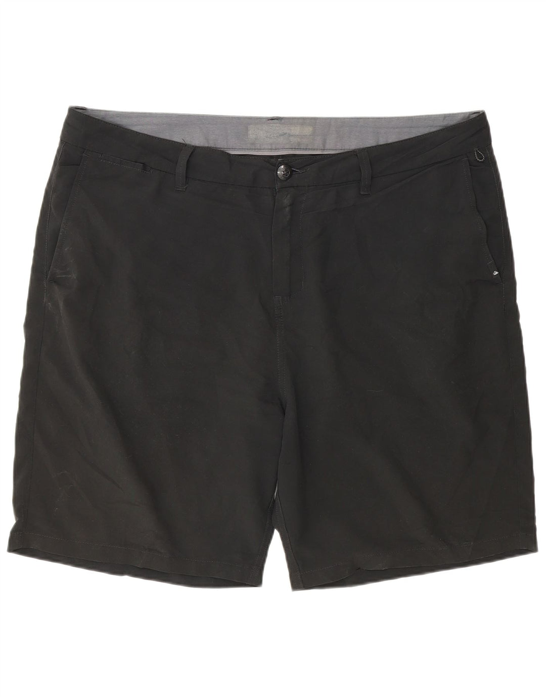 Quiksilver Chino Shorts til mænd W38 XL Sort Polyester
