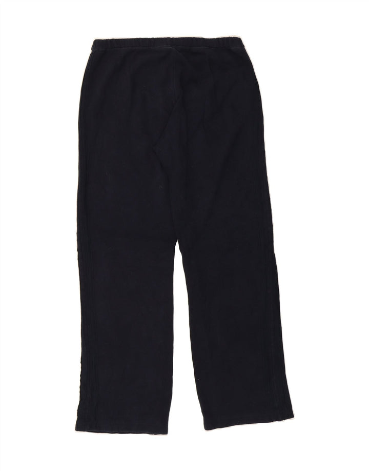 TOMMY HILFIGER Womens Graphic Tracksuit Trousers UK 14 Medium  Black Vintage Tommy Hilfiger and Second-Hand Tommy Hilfiger from Messina Hembry 
