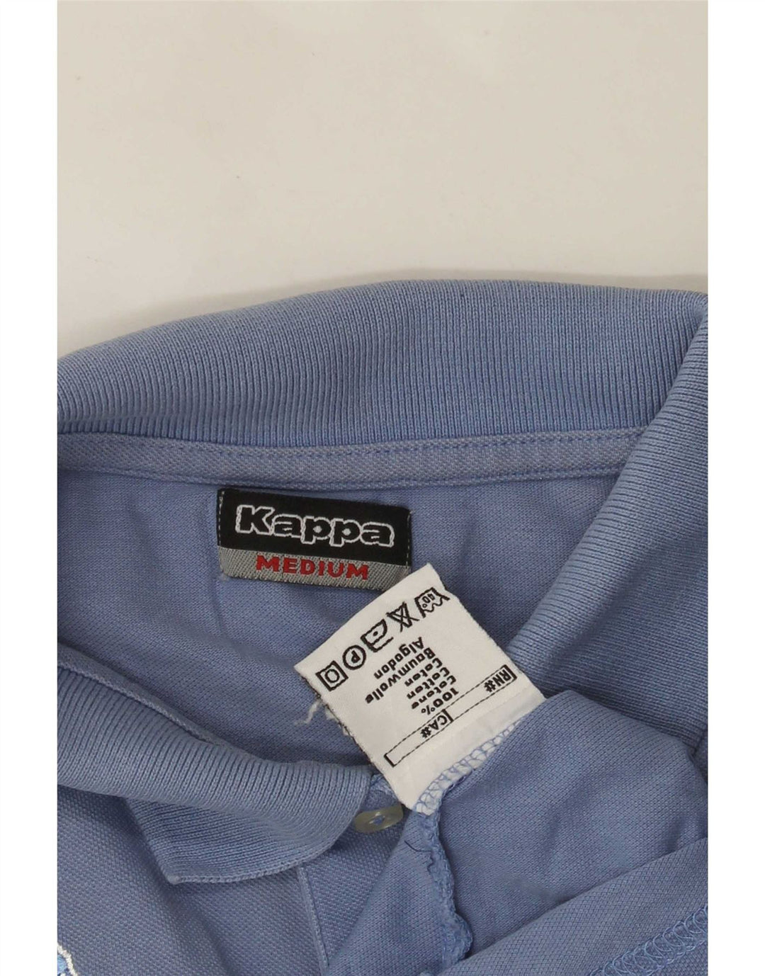 Kappa herre poloshirt Medium blå bomuld