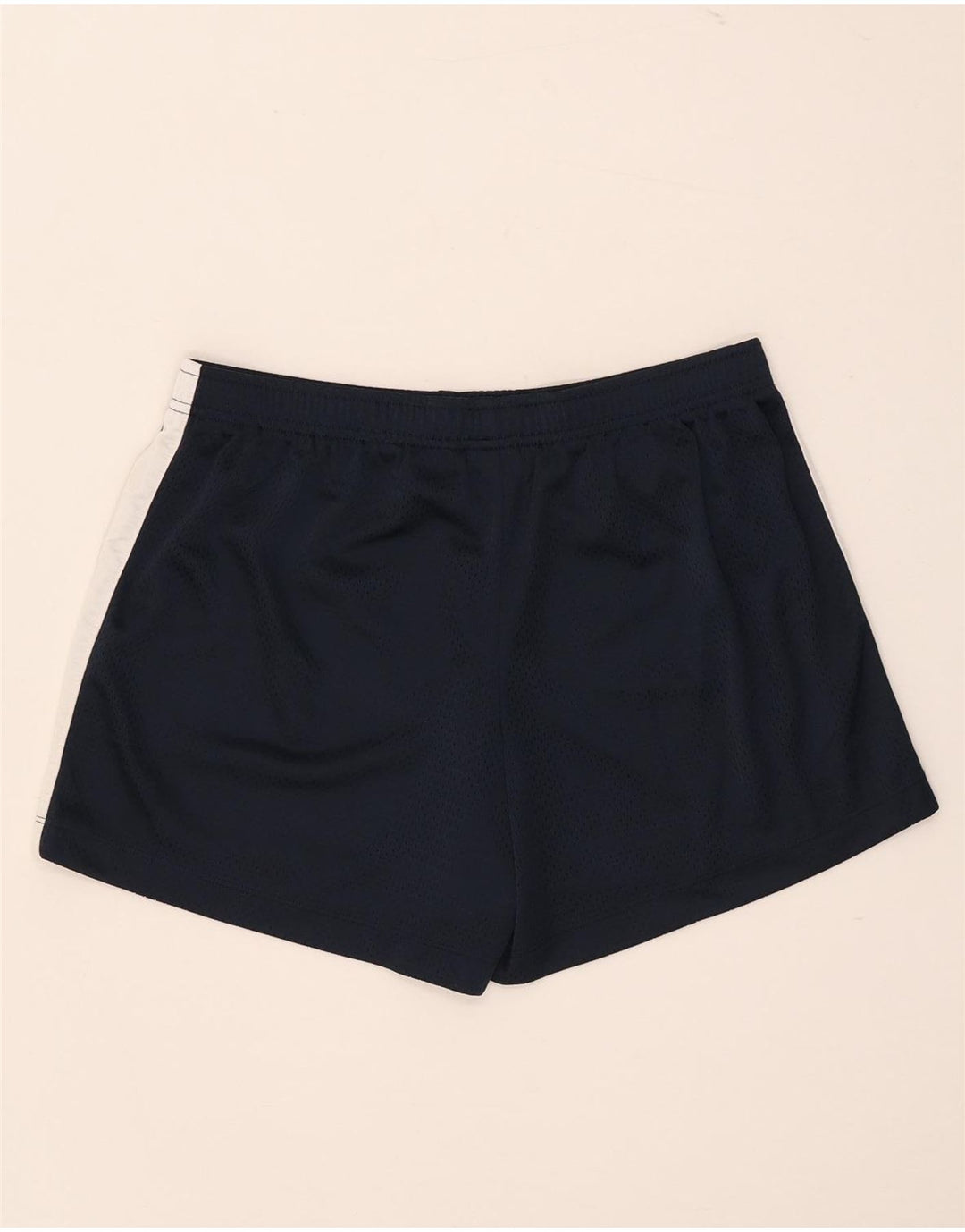 Nike sportsshorts til kvinder US 12/14 Large Navy Blue Colourblock Polyester
