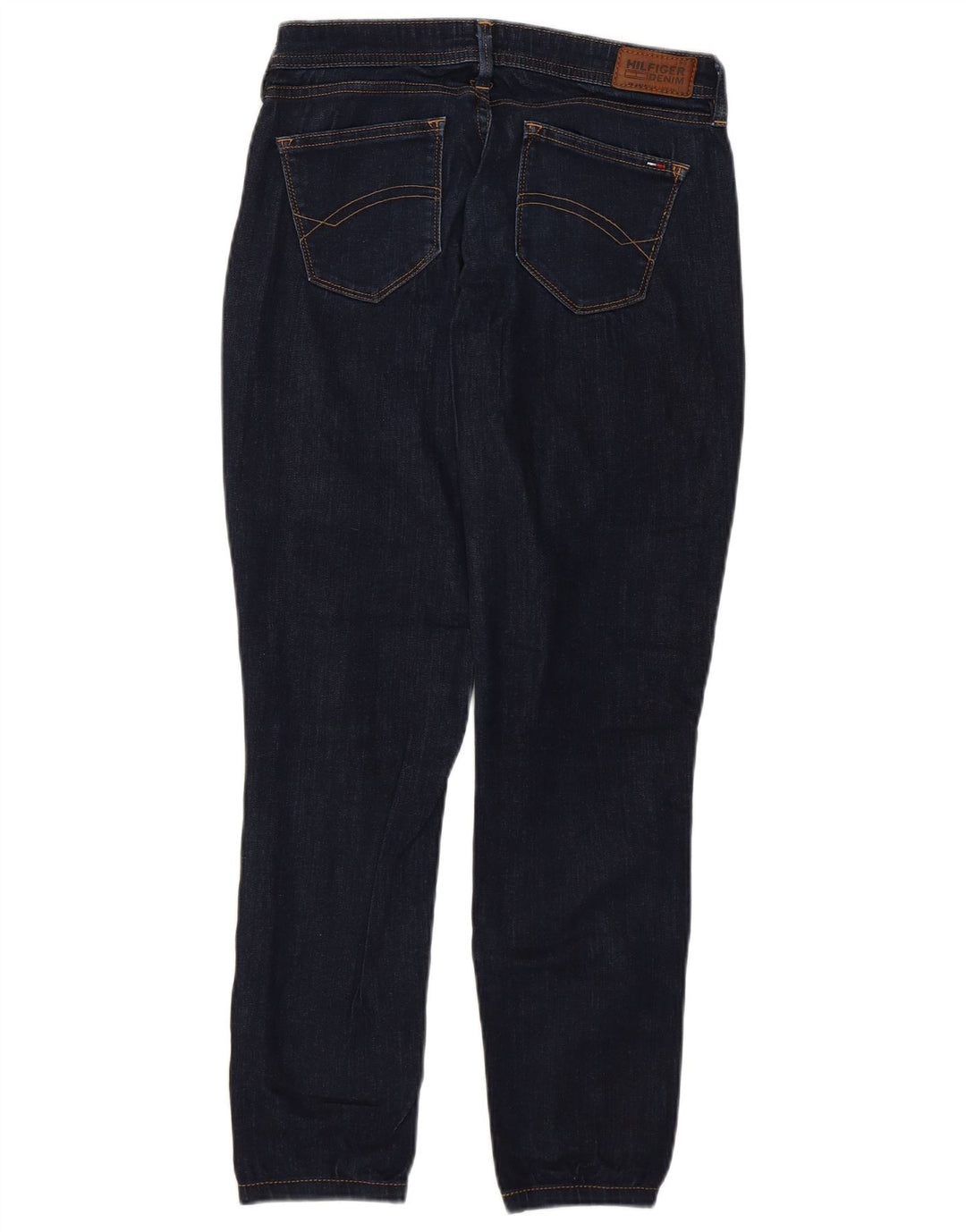 TOMMY HILFIGER Dame Skinny Jeans W27 L27 Marineblå Bomuld
