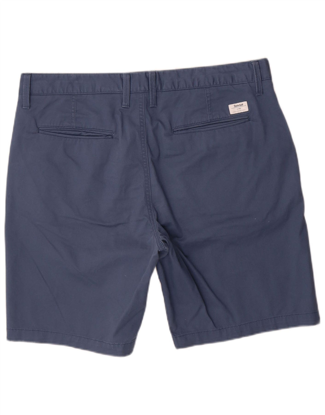 TIMBERLAND Chino Shorts til mænd W36 Large Blue Cotton