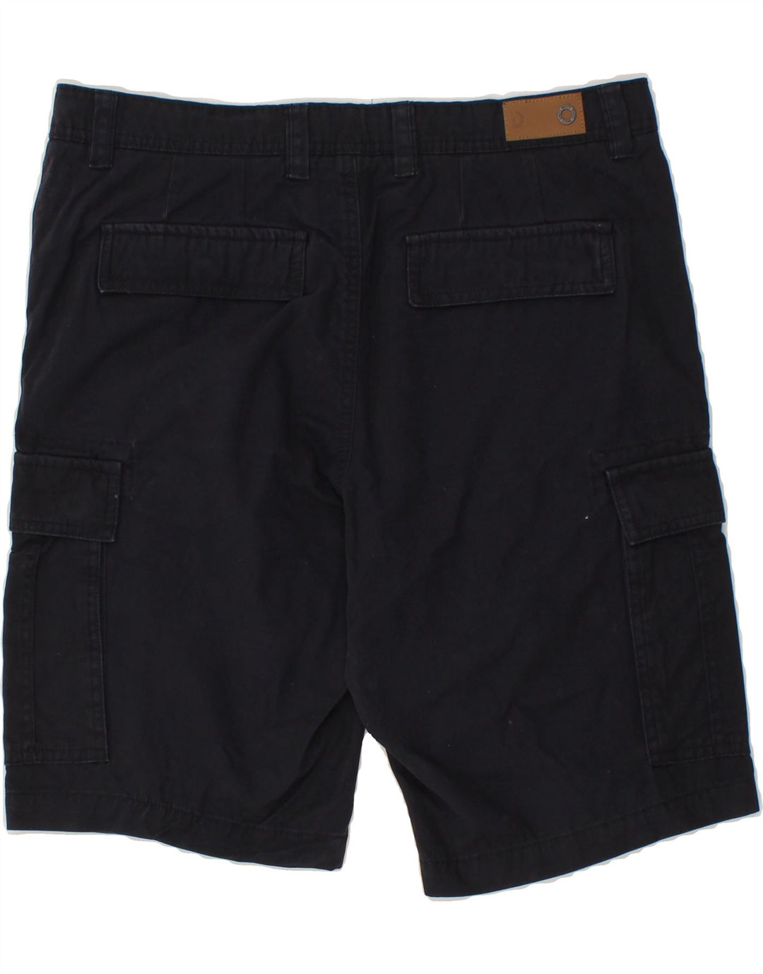 DACK'S Mens Regular Fit Cargo Shorts IT 52 XL W38  Navy Blue Cotton Vintage Dack's and Second-Hand Dack's from Messina Hembry 