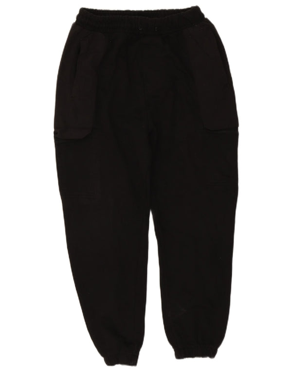 Zara Mens Capri Cargo Tracksuit Trousers Joggers Medium Black