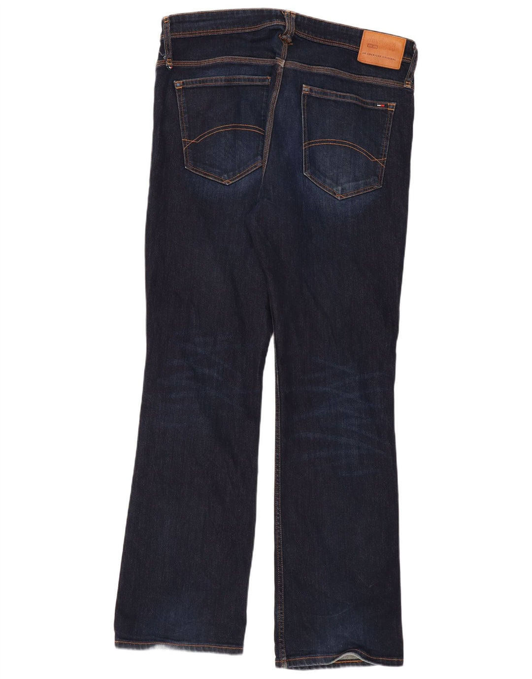 Tommy Hilfiger Herre Bootcut Jeans W38 L34 Marineblå Bomuld