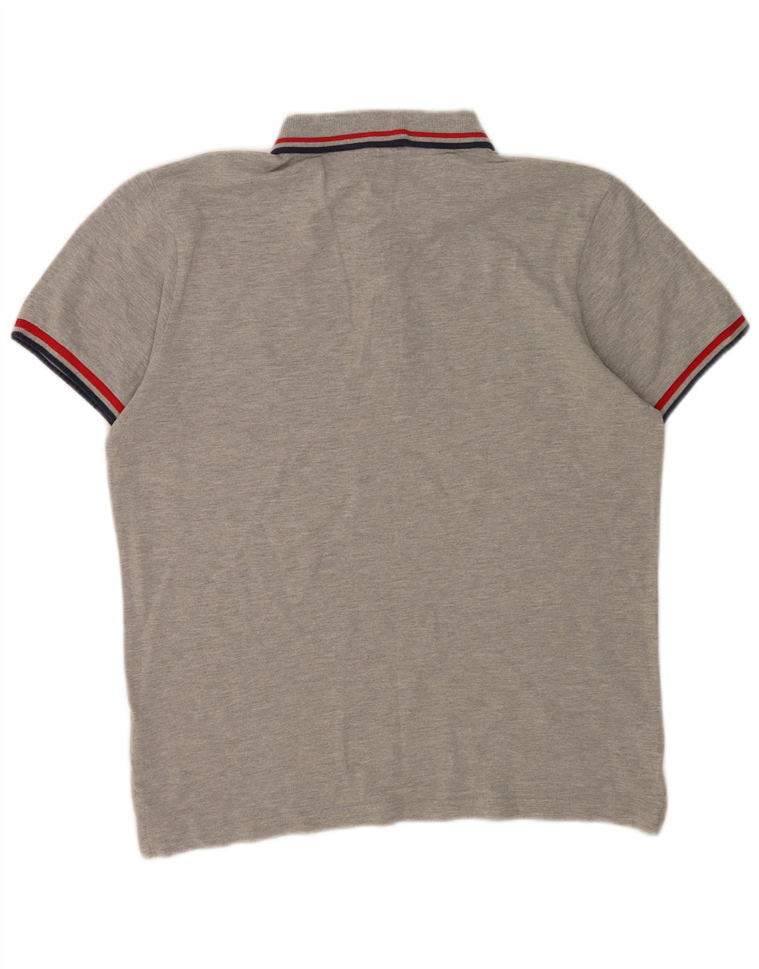 Fila herre poloshirt mellemgrå bomuld