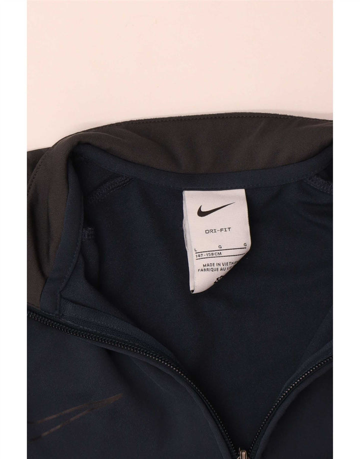 Nike Træningsdragt Topjakke til drenge 12-13 år Stor Marineblå