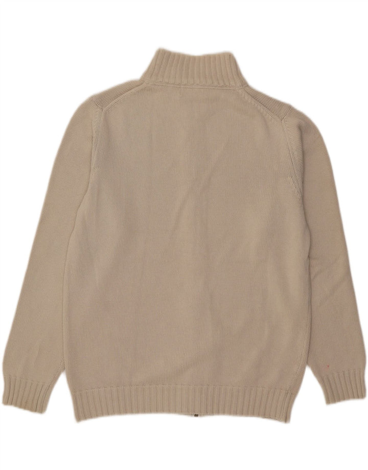 Zara Herre Cardigan Sweater Large Off White