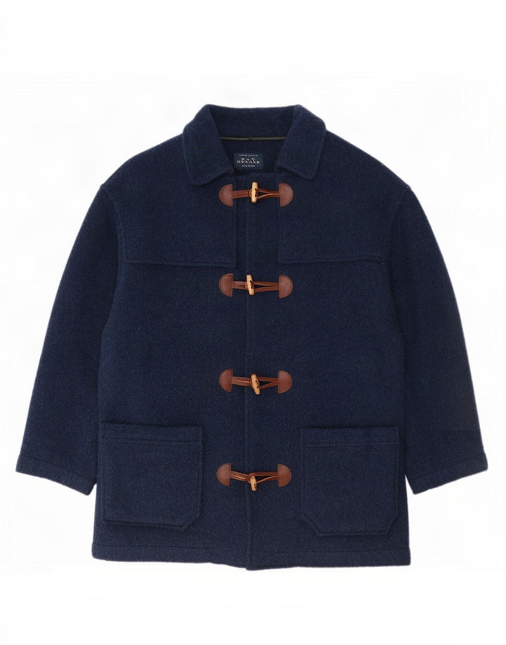 Vintage Duffle Coat til mænd IT 50 Stor marineblå uld