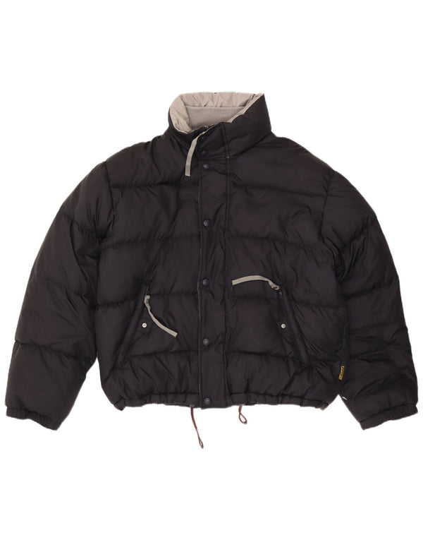 Armani Jeans Herre hættepolstret jakke UK 42 XL Navy Blue