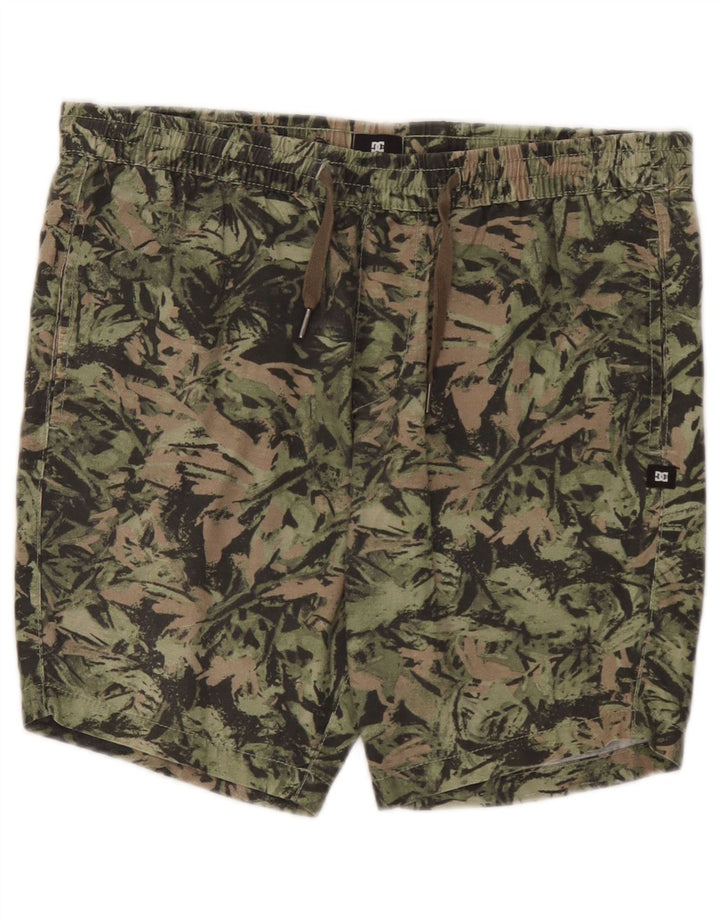 DC Sportsshorts til mænd Små grøn Camouflage Bomuld