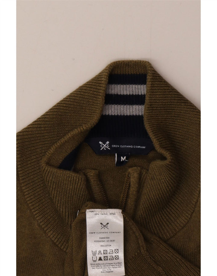 Besætningstøj Herre cardigan sweater Medium Khaki Bomuld