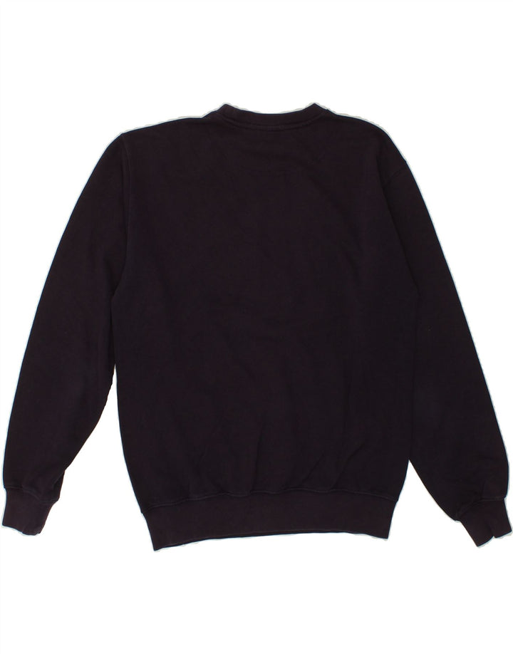PUMA Mens Graphic Sweatshirt Jumper XS Navy Blue Vintage Puma and Second-Hand Puma from Messina Hembry 