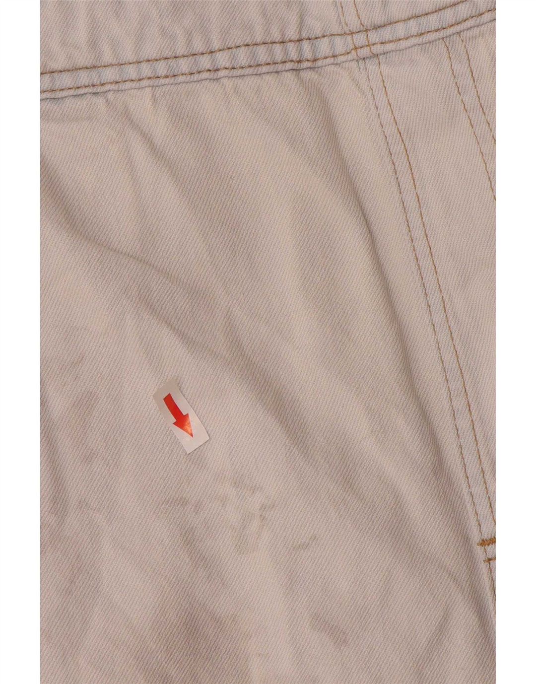 Levi's Dame Dungarees Denim Shorts Large W34 Blå Bomuld