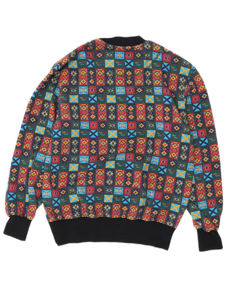 JOHNNY LAMBS Herre Sweatshirt Jumper Medium Flerfarvet Geometrisk
