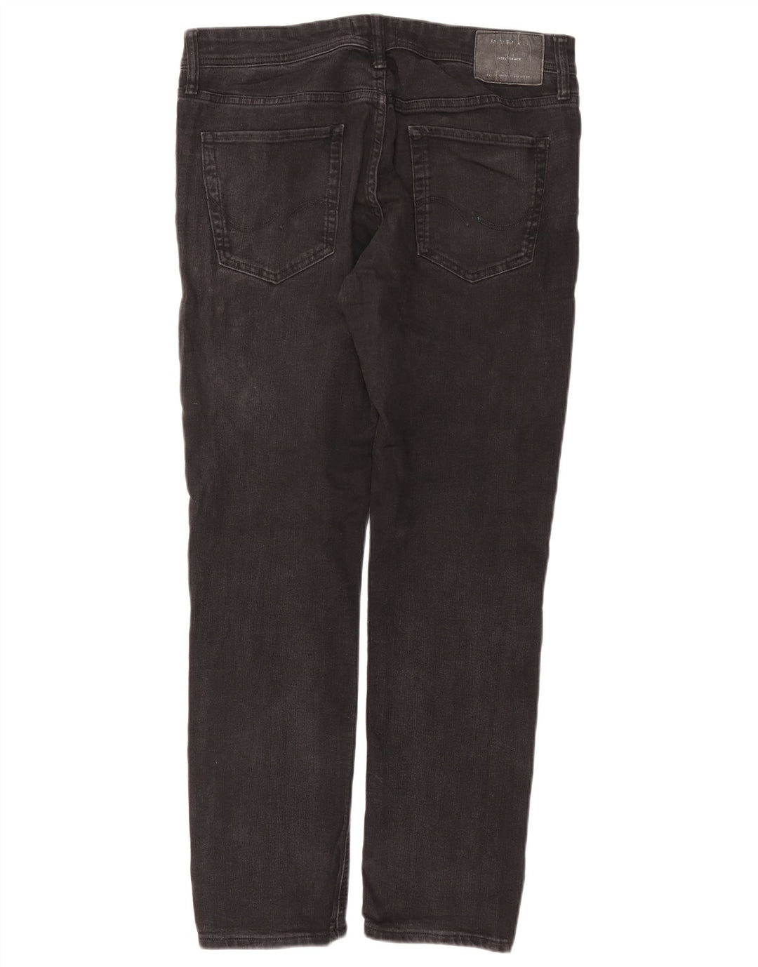 Jack & Jones Herre GLENN Slim Jeans W34 L32 Grå Bomuld