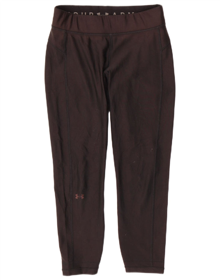 UNDER ARMOUR Dame Leggings UK 12 Medium Sort