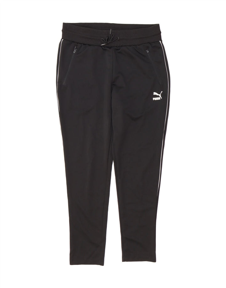 PUMA Mens Tracksuit Trousers Large  Black Polyester Vintage Puma and Second-Hand Puma from Messina Hembry 