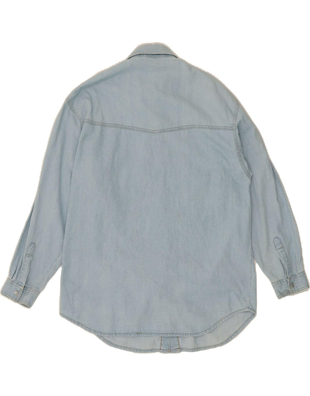 ARIZONA Womens Denim Shirt UK 16 Large Blue Cotton Vintage Arizona and Second-Hand Arizona from Messina Hembry 