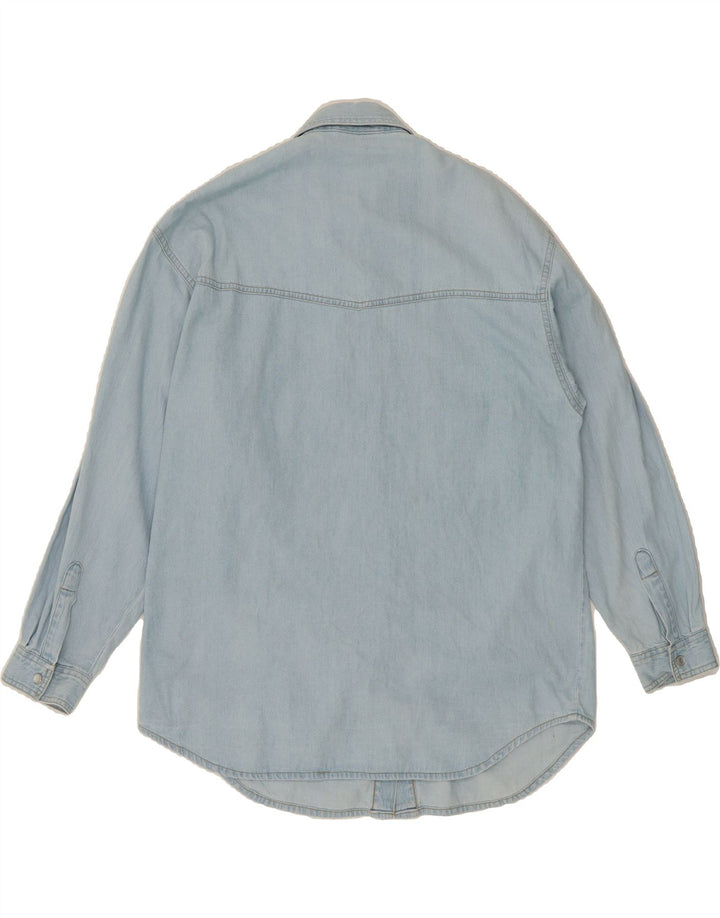ARIZONA Womens Denim Shirt UK 16 Large Blue Cotton Vintage Arizona and Second-Hand Arizona from Messina Hembry 