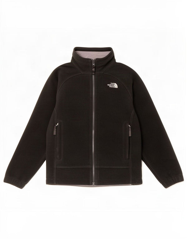 The North Face Boys Fleecejakke 9-10 År Sort Polyester