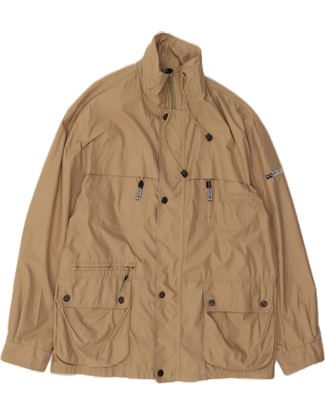 WAMPUM Mens Utility Jacket UK 40 Large Beige Vintage Wampum and Second-Hand Wampum from Messina Hembry 