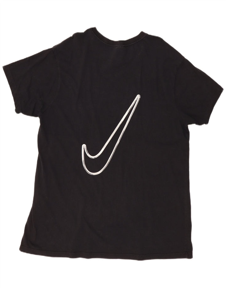 Nike grafisk T-shirt top til mænd XL sort bomuld