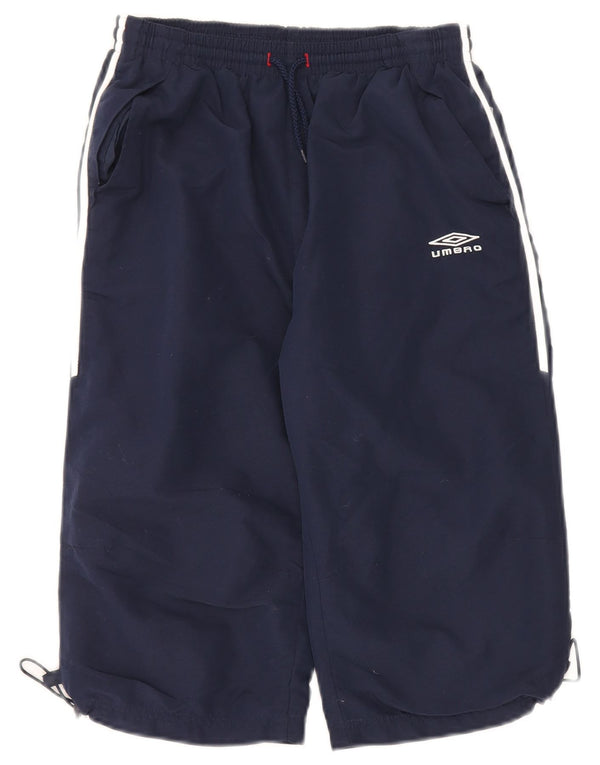 Umbro drenge grafiske bermuda sportsshorts 13-14 år XL marineblå polyester