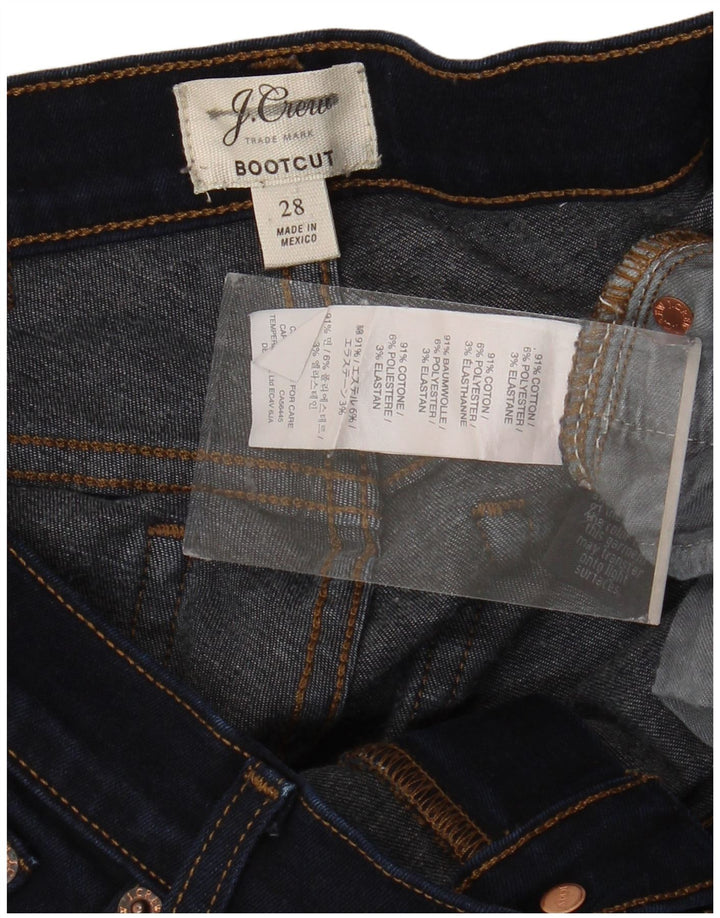 J. Crew Dame Bootcut Jeans W28 L32 Marineblå Bomuld